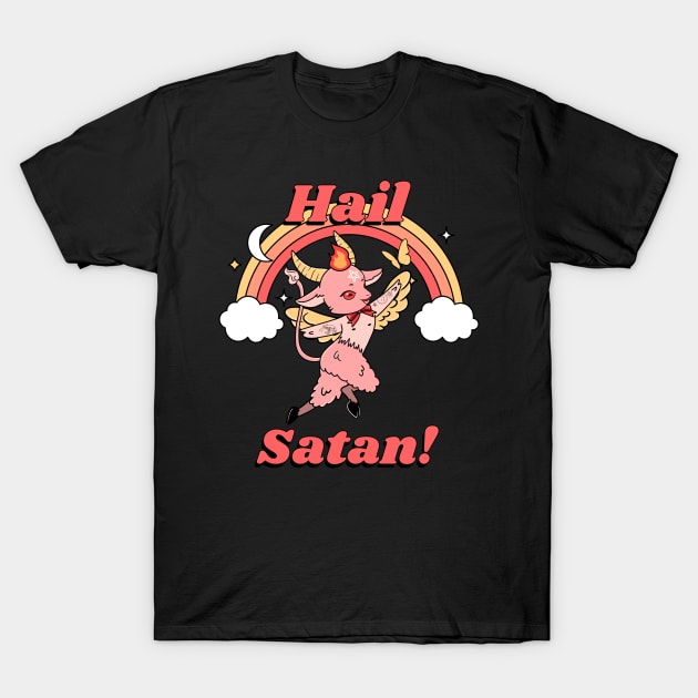 Hail Satan! T-Shirt by pa2rok